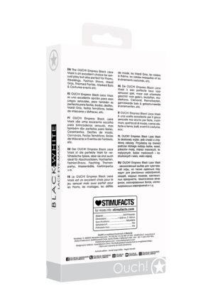 Lace Eye-Mask- Empress - Afbeelding 3