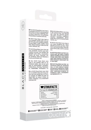 Lace Eye-Mask - Royal - Afbeelding 3