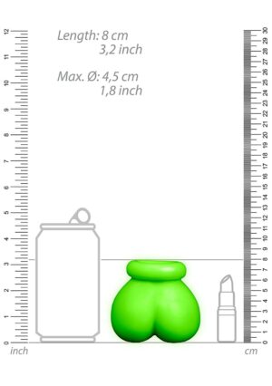 Ball Sack - Glow in the Dark - Neon Green - Afbeelding 6