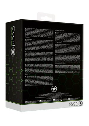 Bed Bindings Restraint Kit - GitD - Neon Green/Black - Afbeelding 3