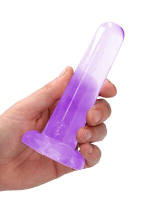 5.3'' / 13.5cm Non Realistic Dildo Suction Cup - Purple - Afbeelding 5