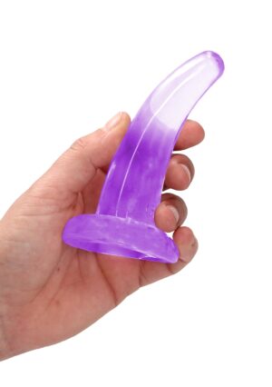 4.5'' / 11.5cm Non Realistic Dildo Suction Cup - Purple - Afbeelding 5