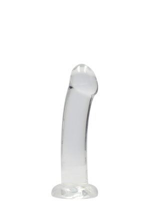 6.7'' / 17cm Non Realistic Dildo Suction Cup - Transparent - Afbeelding 1