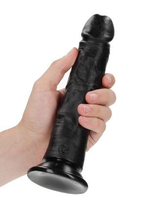 Dildo without Balls with Suction Cup - 8''/ 20.5 cm - black - Afbeelding 7