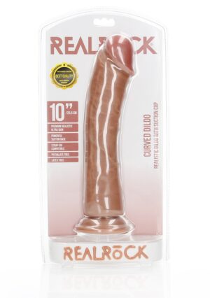 Dildo without Balls with Suction Cup - 10''/ 25.5 cm - tan - Afbeelding 2