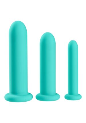 Silicone Dilator Kit For Anal Or Vaginal Use - 3 Sizes -- - Afbeelding 1
