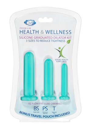 Silicone Dilator Kit For Anal Or Vaginal Use - 3 Sizes -- - Afbeelding 2
