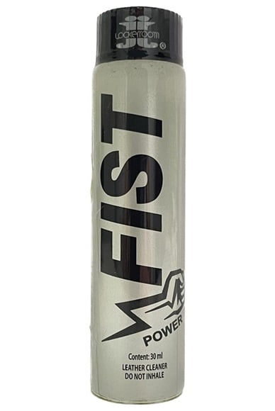 fist power poppers 30ml (jj) gedeeltelijk vervaagd etiket