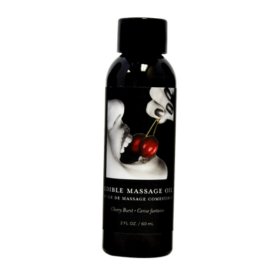 Cherry Edible Massage Oil -- 2 oz 1 Cherry Edible Massage Oil -- 2 oz