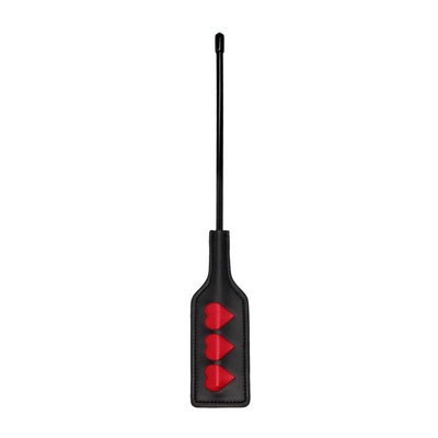 Ouch! Crop - HEART - Small - Black 1 Ouch! Crop - HEART - Small - Black