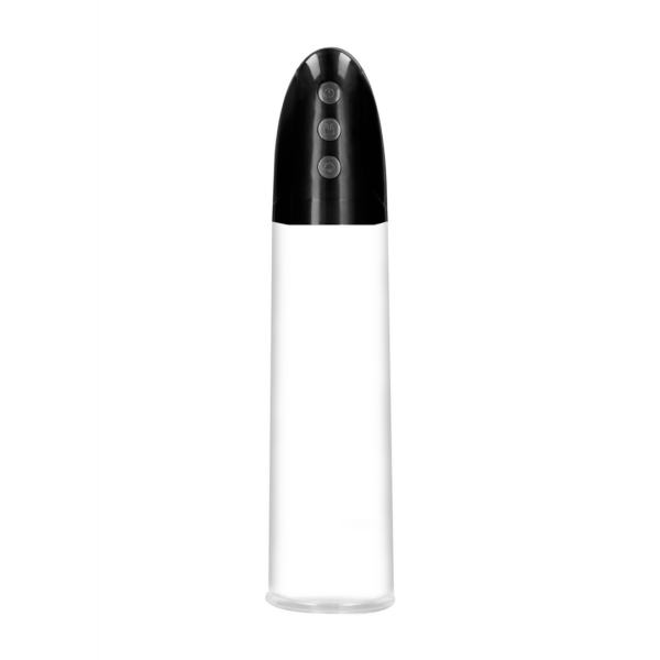 Rechargeable Automatic Cyber Pump with Sleeve - Transparent