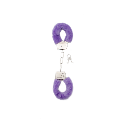 Furry Handcuffs - Purple 1 Furry Handcuffs - Purple