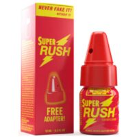 super rush poppers 10ml (pink) with adapter