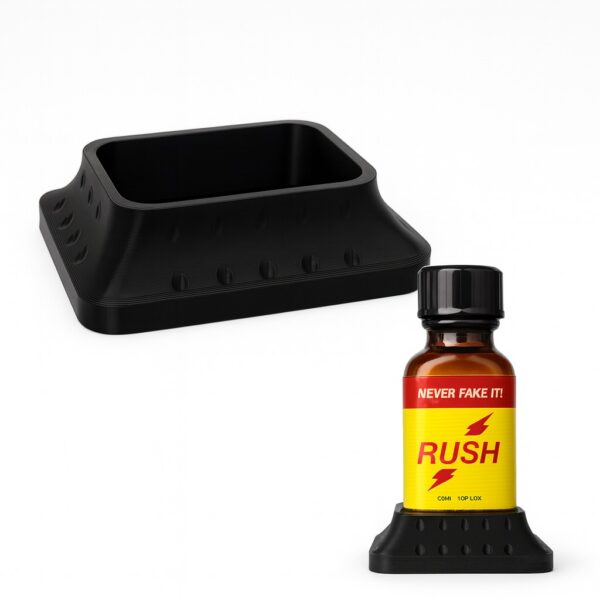 no flip bottle holder 24/25ml square bottle black