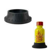 no flip holder 30ml round (jj) bottle black