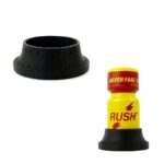 no flip holder 10ml round bottle black