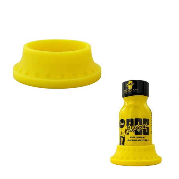 no flip holder 15ml round (jj) bottle yellow