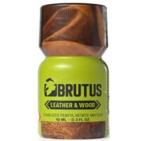 brutus leather and wood poppers 10ml