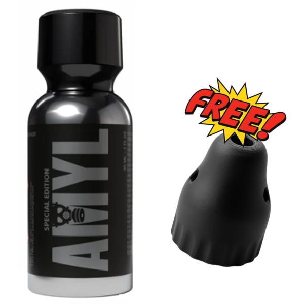 6154406777760 amyl special edition poppers 30ml with sniffer