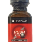 rush zero red distilled poppers 24ml