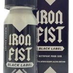 iron fist black label poppers 24ml