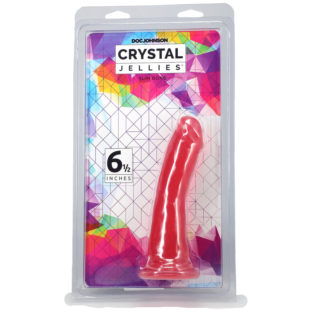 Crystal Jellies  - Slim Dong - Smalle Dildo - 6 / 15 cm