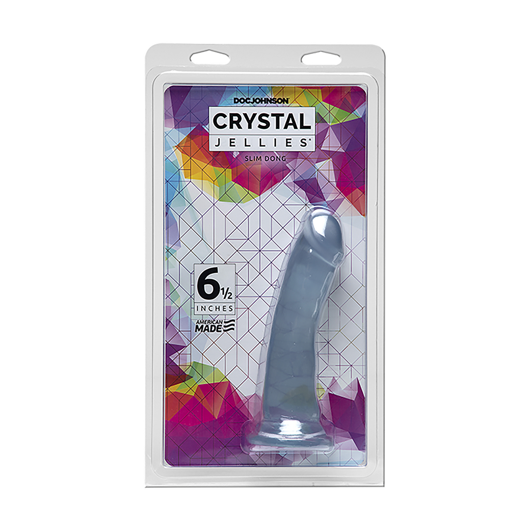 Crystal Jellies  - Slim Dong - Smalle Dildo - 6 / 15 cm