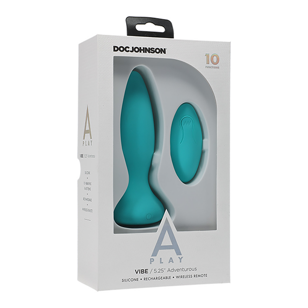 A-Play  - Vibe - Avontuurlijke Silicone Anale Plug met Afstandsbediening