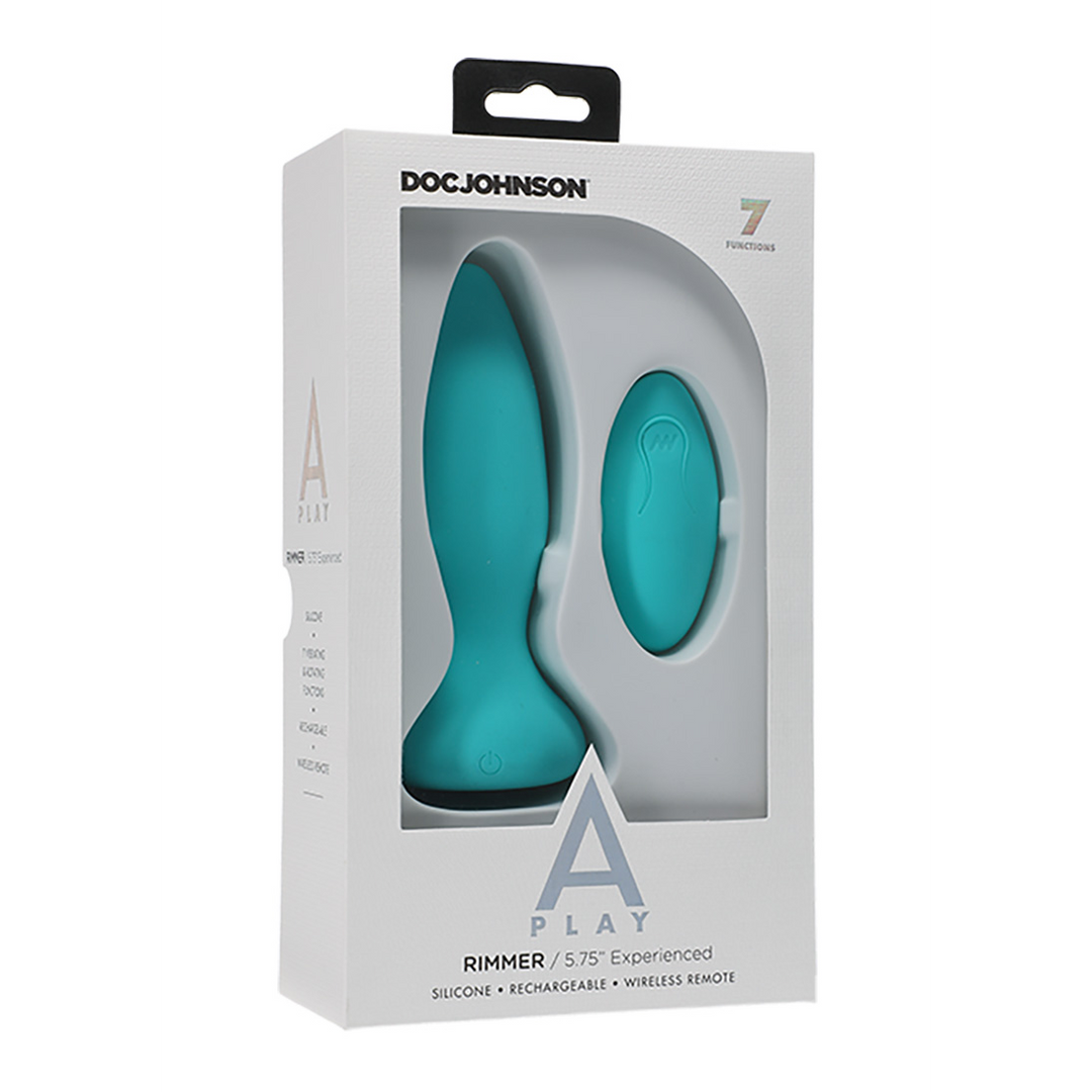 A-Play  - Rimmer - Geavanceerde Silicone Anale Plug met Afstandsbediening