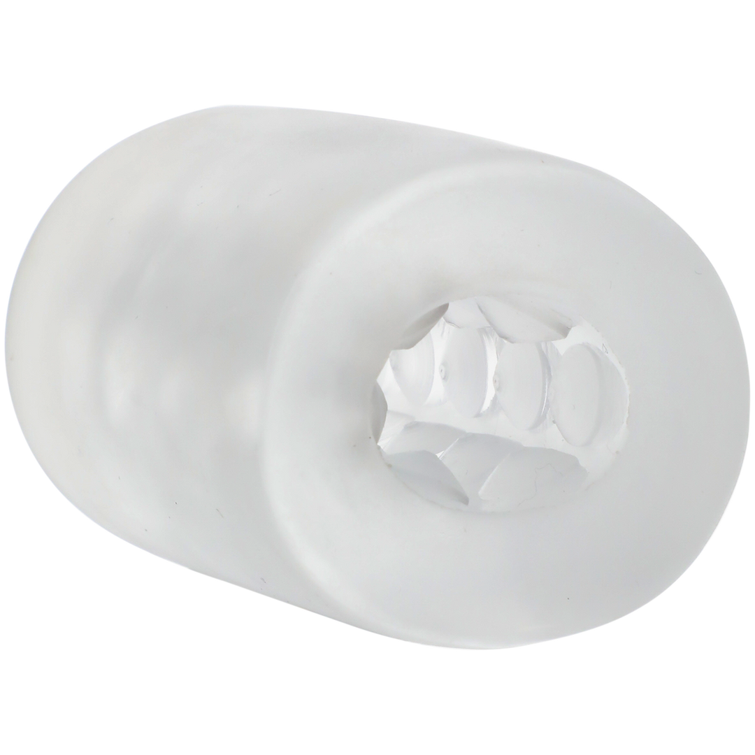 Goodhead  - Glow Helping Head - Masturbator Sleeve - Frost / Groen Gloed