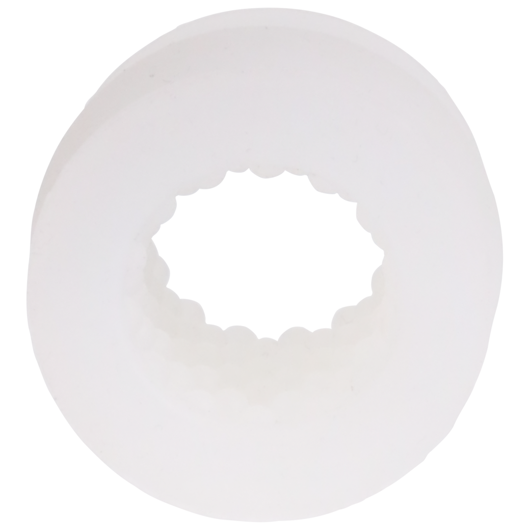 Goodhead  - Helpen Hoofd Siliconen - Masturbator Mouw - Frost