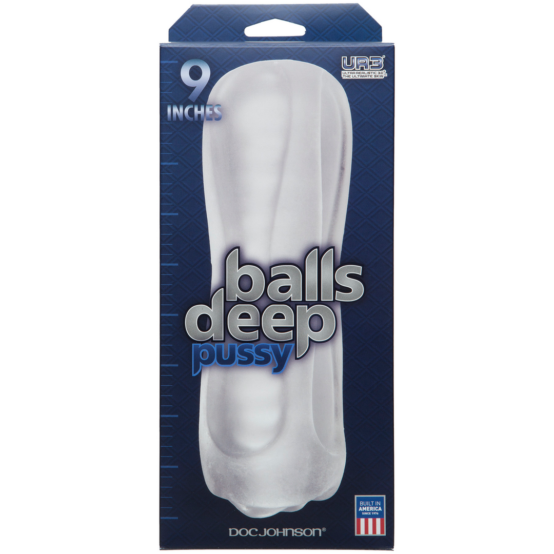Balls Deep  - ULTRASKYN Pussy Masturbator - 9 / 22 cm