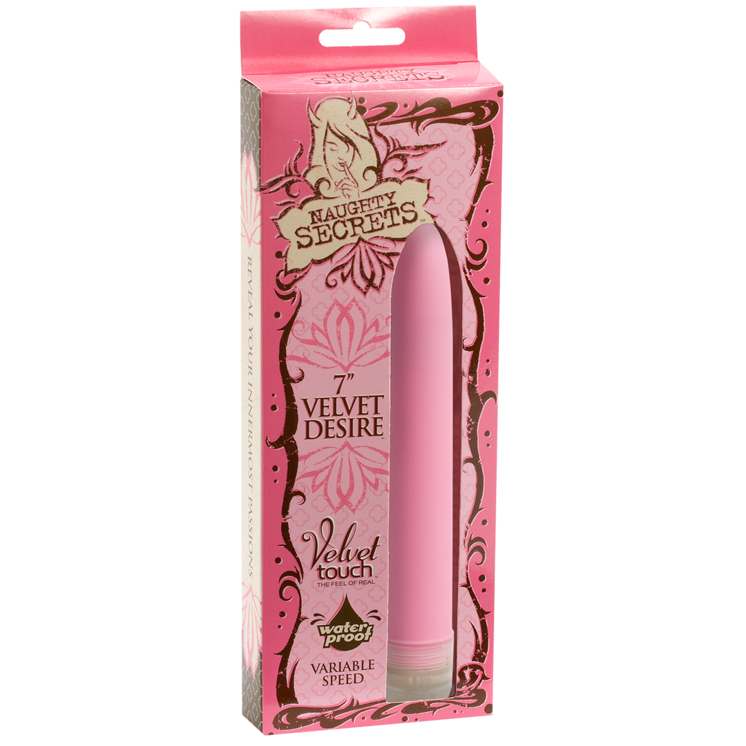 Naughty Secrets  - Velvet Desire - 7'' / 18 cm - Roze