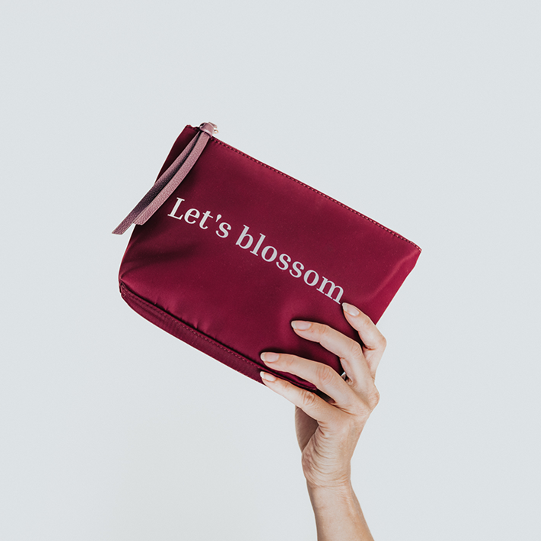 Laten we bloeien - Pouch - Paars