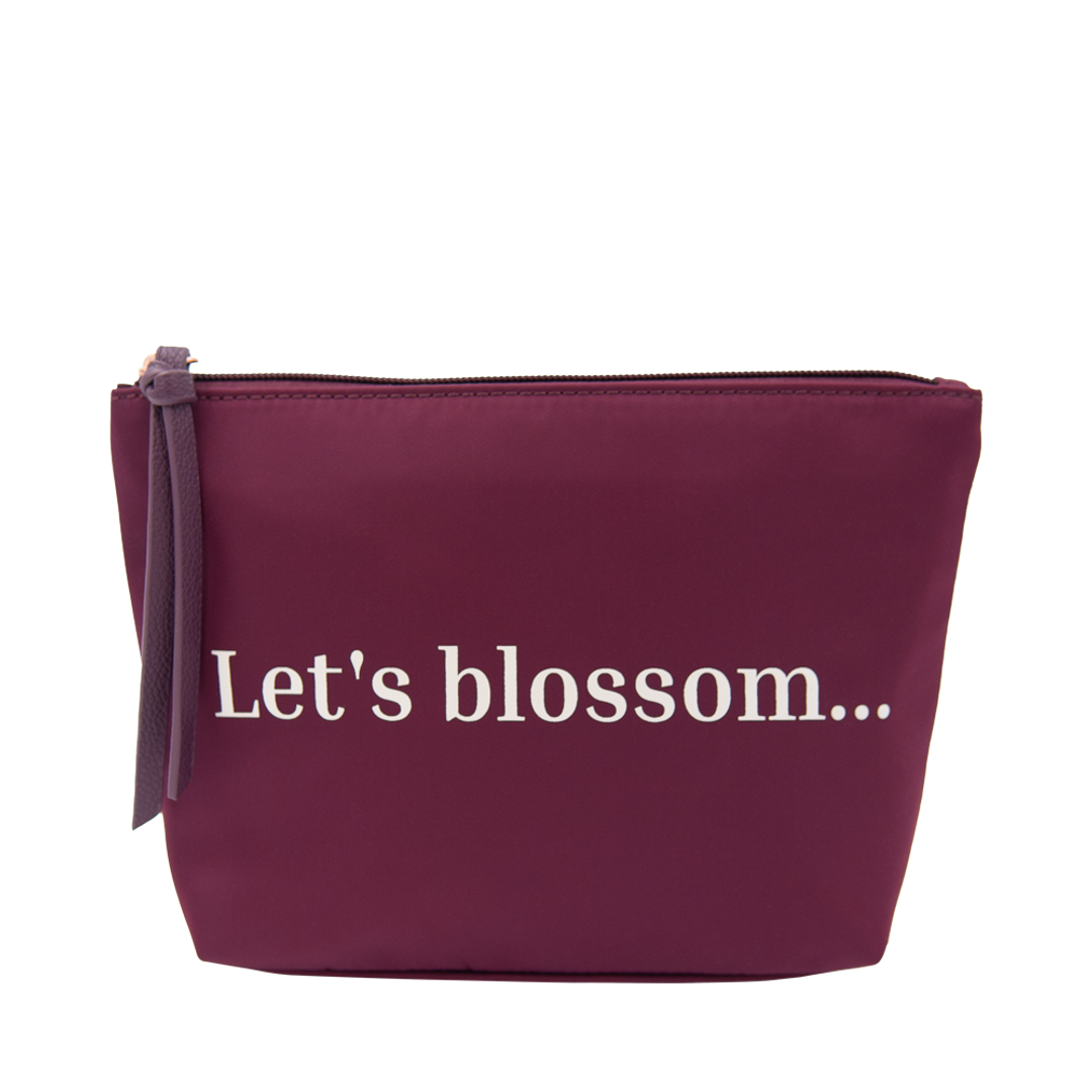 Laten we bloeien - Pouch - Paars