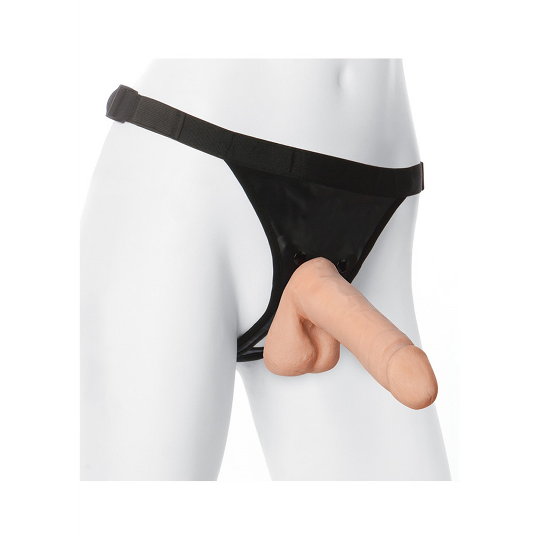 Vac-U-Lock  - ULTRASKYN Harness en Dildo - 7 / 18 cm