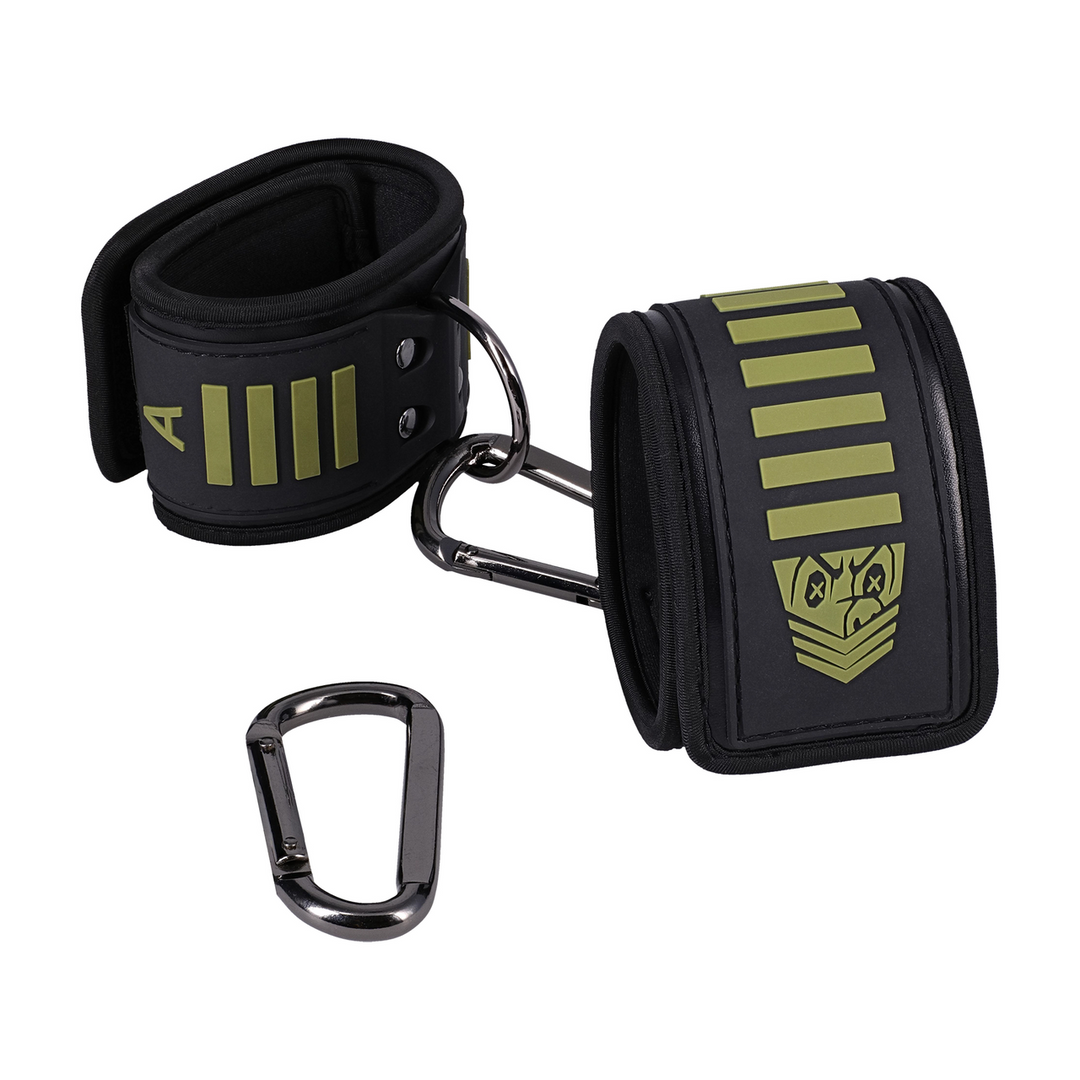 Fort Troff  - Tactische Enkelboeien - Zwart/Groen