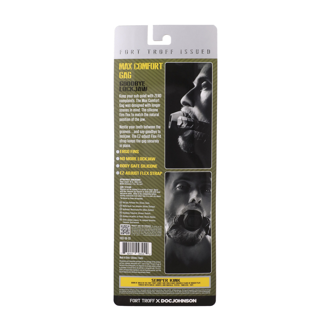 Fort Troff  - Max Comfort Gag - Zwart