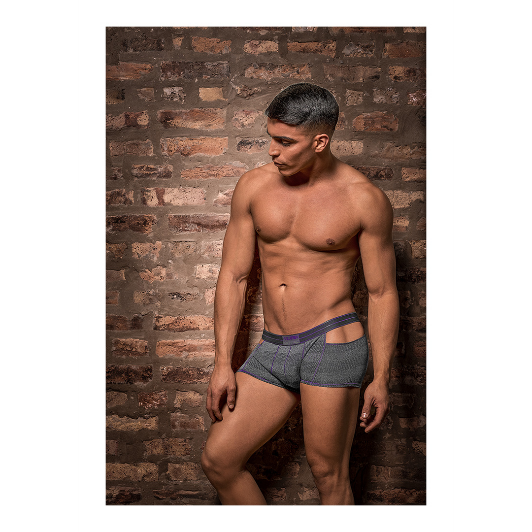 Male Power - Heather Haze - Cutout Shorts - S