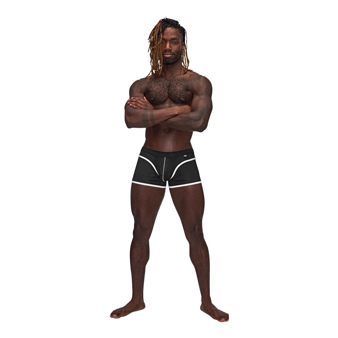 Sport Mesh - Mini Short - L - Zwart