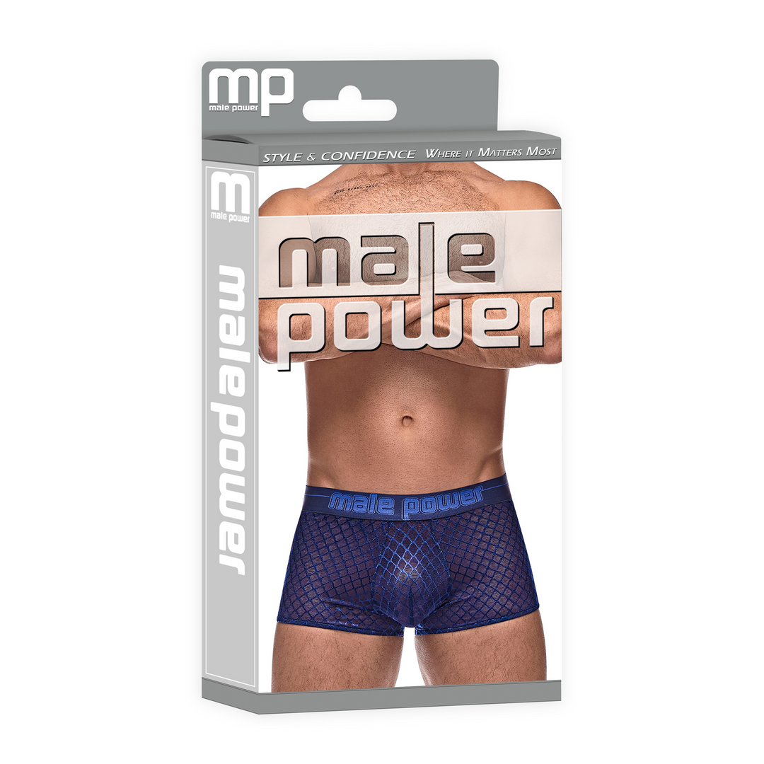 Diamond Mesh - Mini Short - S - Marine