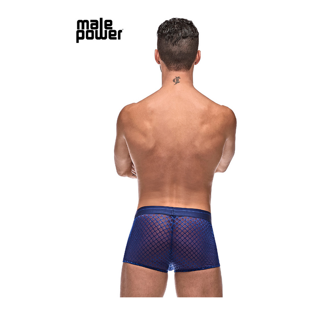 Diamond Mesh - Mini Short - S - Marine