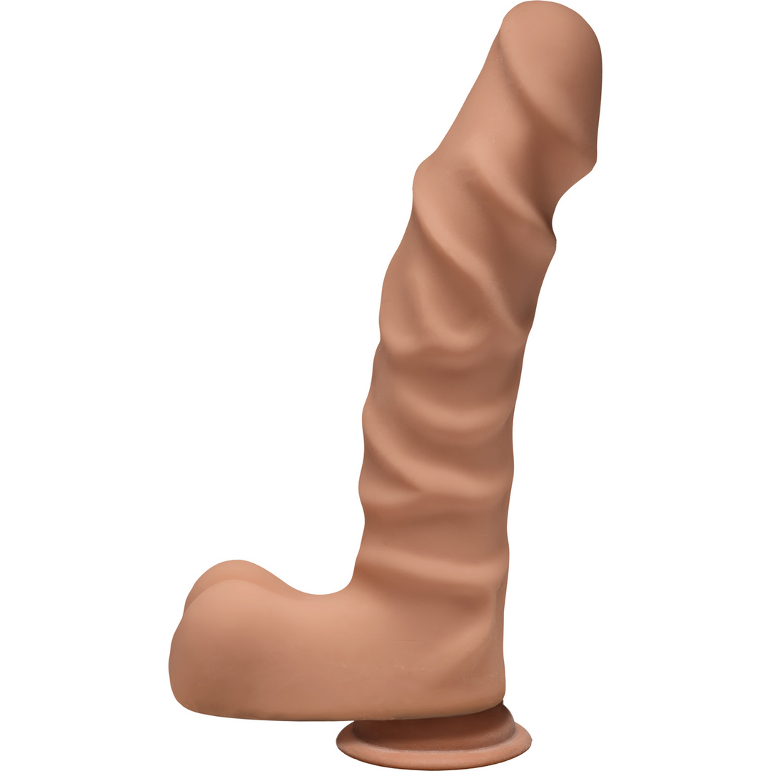 The D  - Ragin' D - Realistic ULTRASKYN Dildo met Ballen - 9 / 22 cm