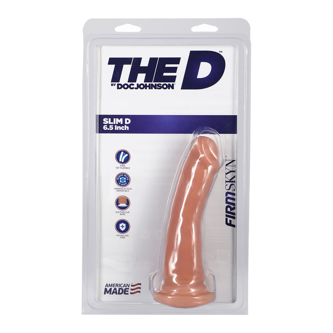 The D  - Slim D - Slim D Fsche FIRMSKYN Dildo - 7 / 17 cm