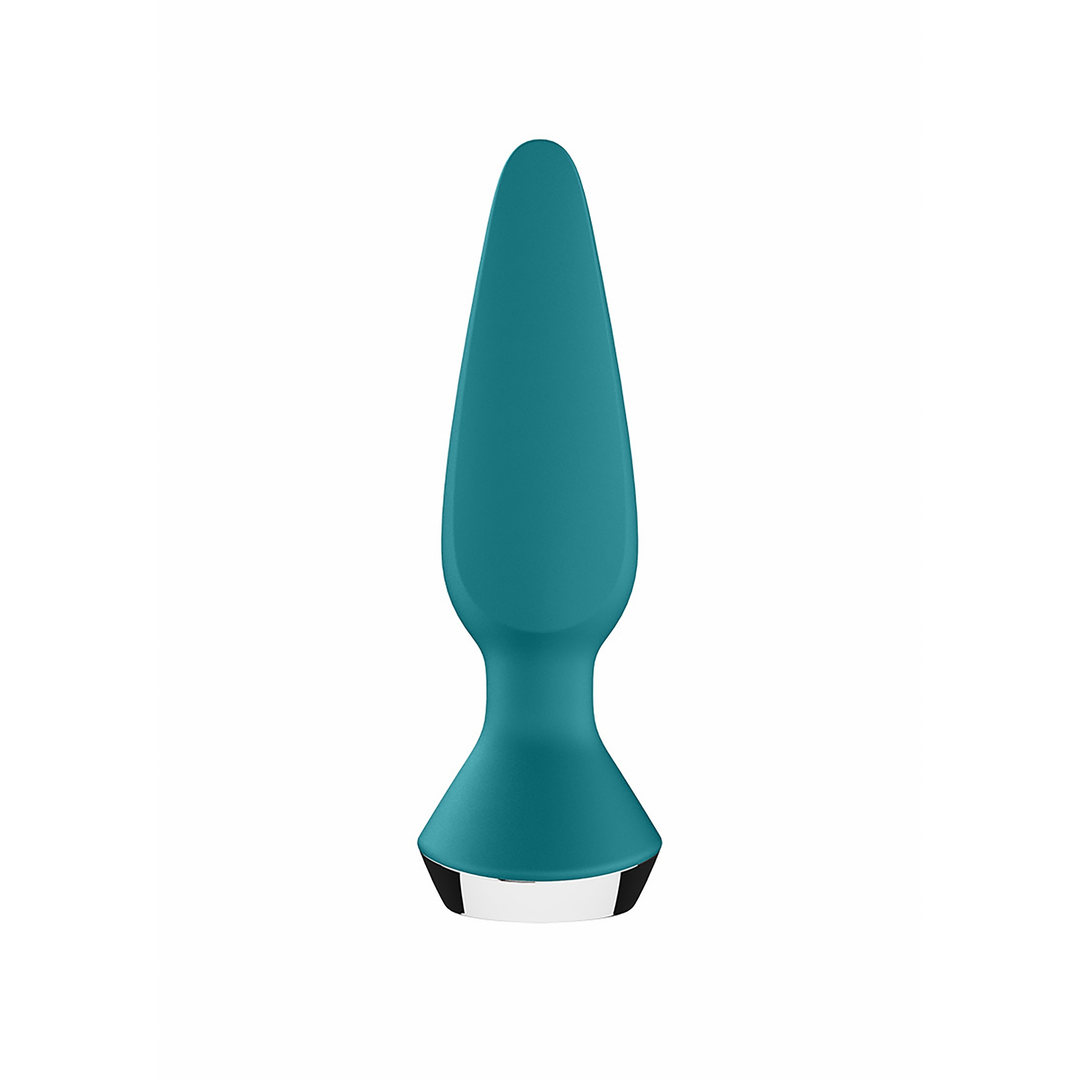 Satisfyer - Plug-ilicious 1 - Vibrerende Butt Plug - Petrol