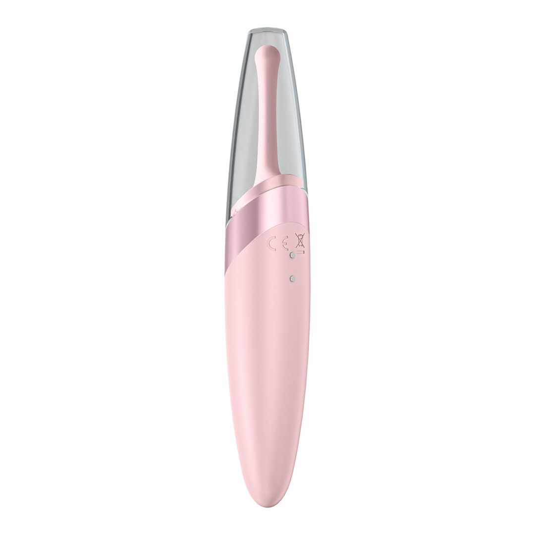 Satisfyer - Draaiende Verwennerij - Tip Vibrator - Oud Roze