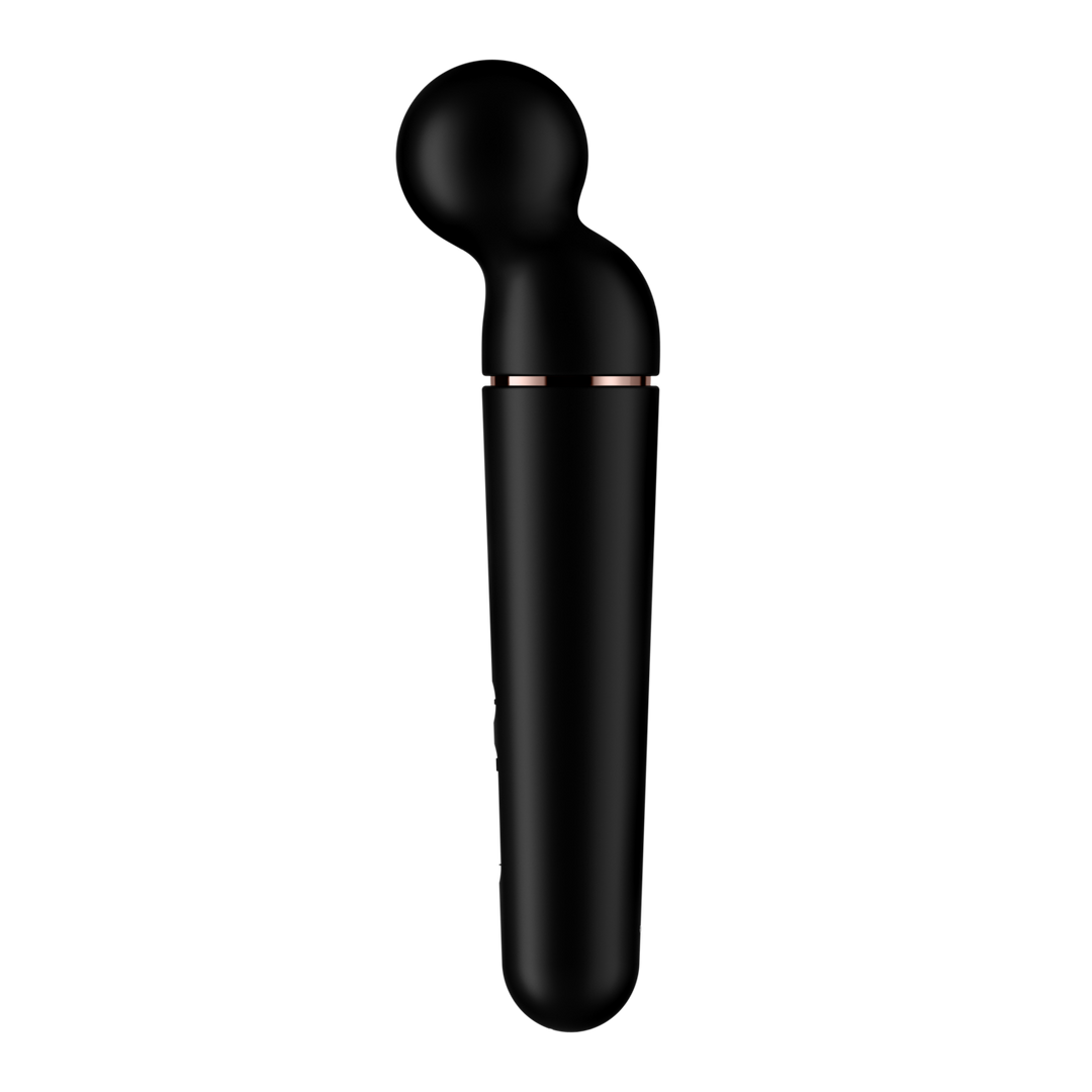 Satisfyer - Planet Wand-er - Wand Vibrator - Zwart/Roze Goud