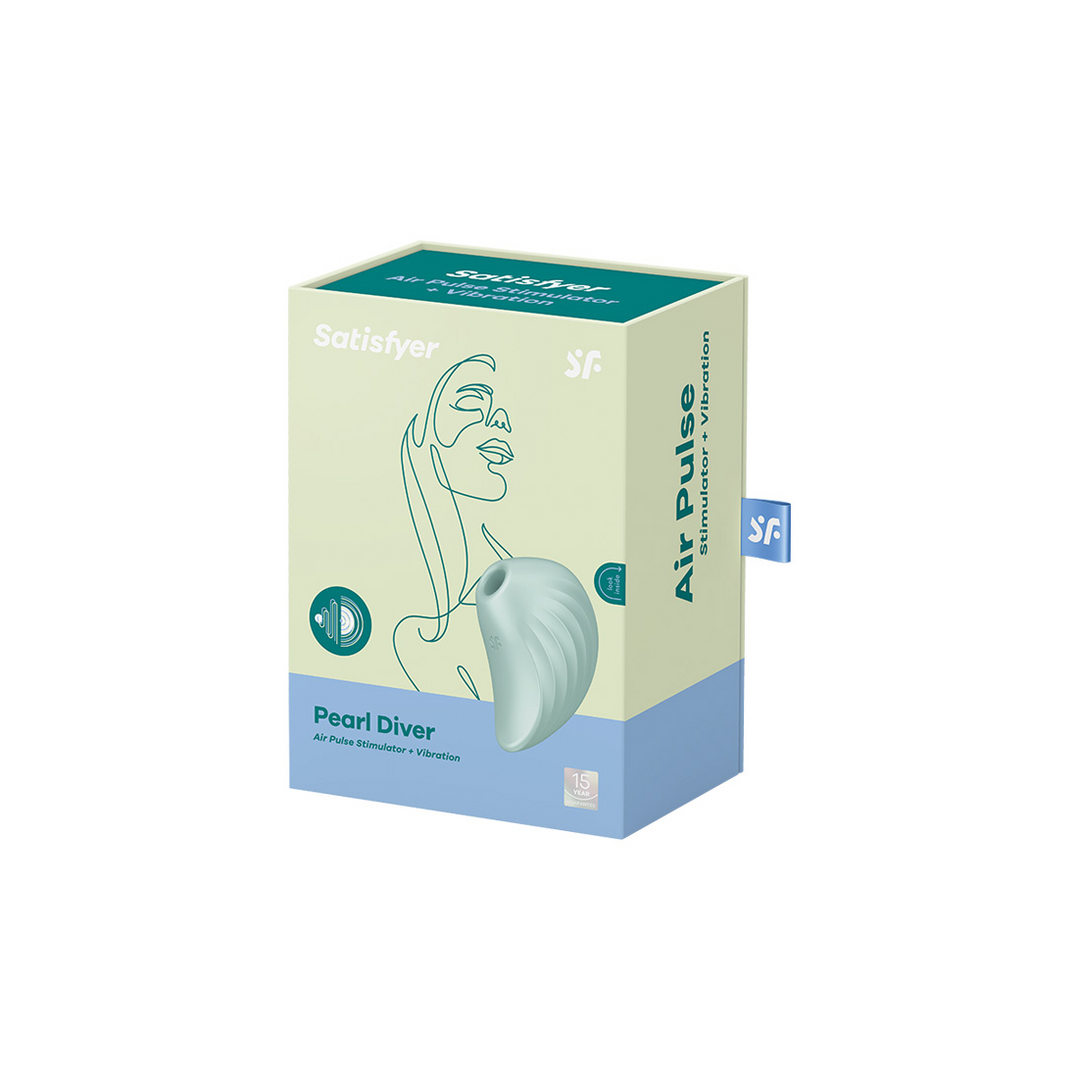 Satisfyer - Pearl Diver - Air Pulse Stimulator - Mint