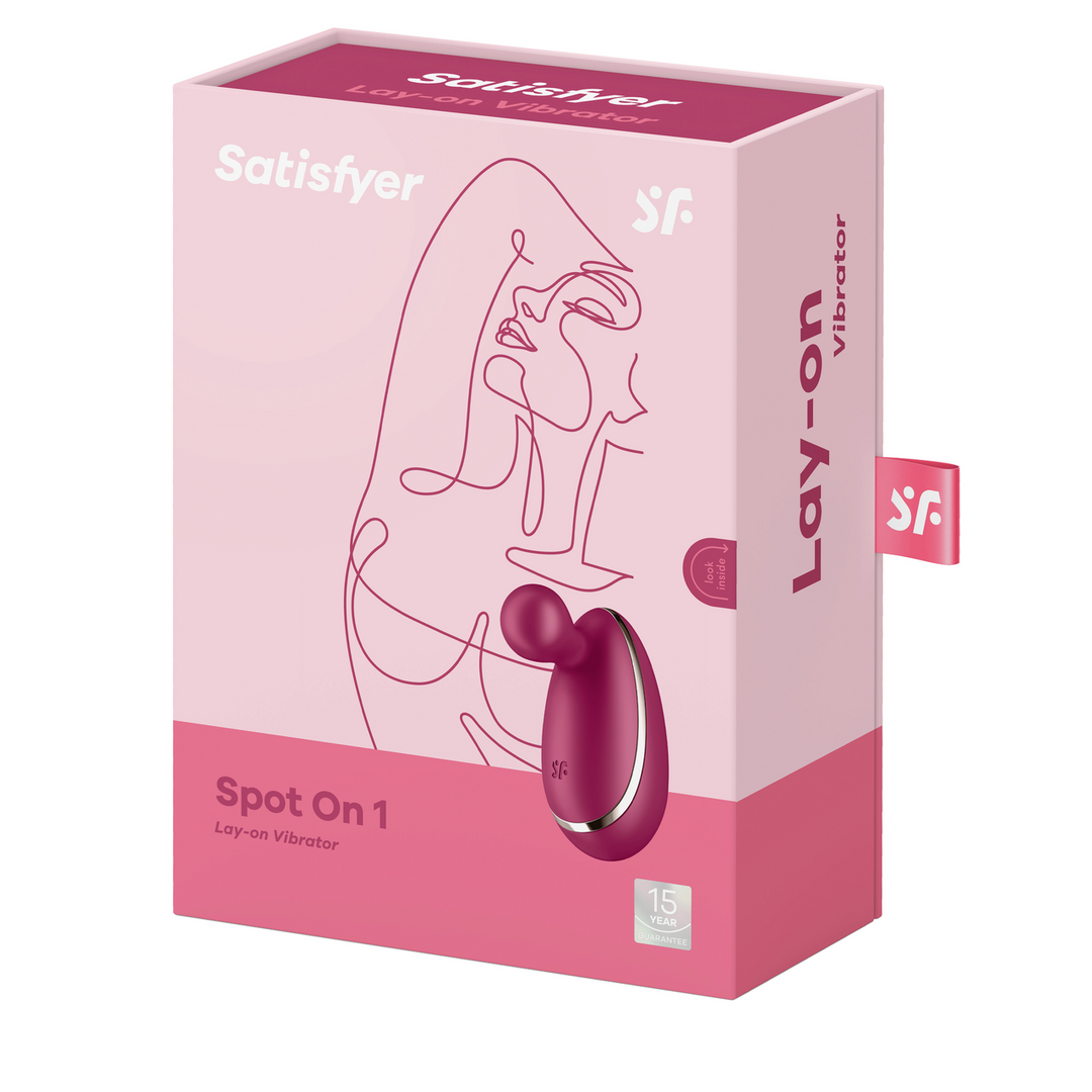 Satisfyer - Spot On 1 - Lay-on Vibrator - Berry