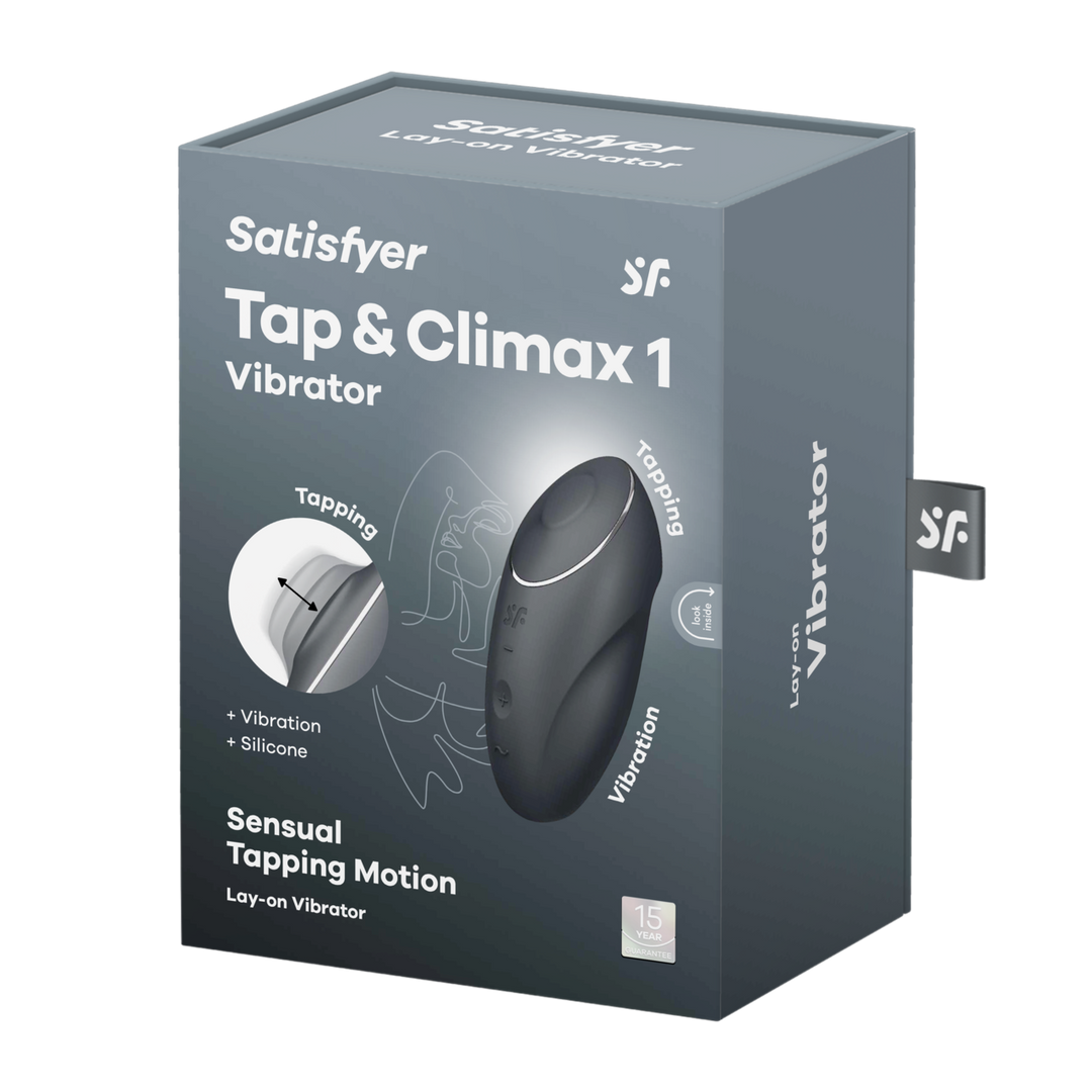 Satisfyer - Tap en Climax 1 - Grijs
